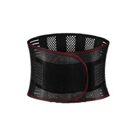 腰用 サポートベルト サポーター ウエスト固定ベルト 腰楽 コルセット 加圧 軽量 薄型 通気性 男女兼用 (XL)