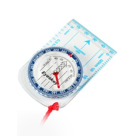 Eyeskey Ultra-Light Compass,Compact Hiking&Mountaineering, Accurate Orienteering Compass with Map Scales for Backpacking, Trekking & Scout Navigation