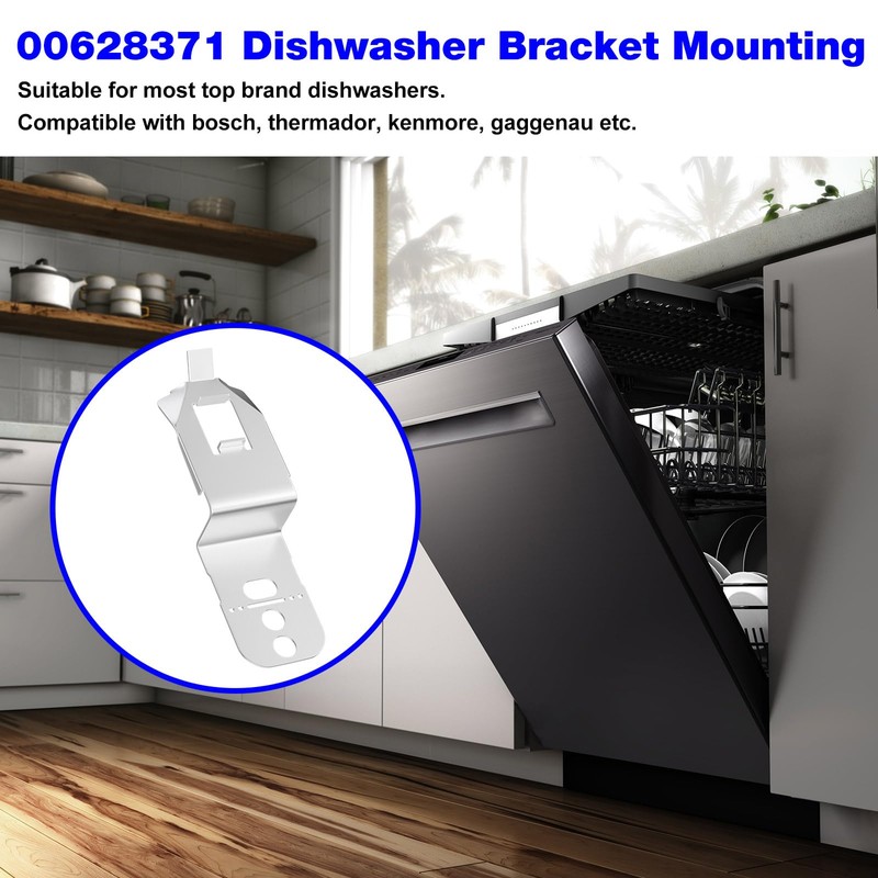 Dishwasher Mounting Bracket 00628371 For Bosch Dishwasher Side Bracket 628371,