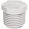 Spears 450 Series PVC Pipe Fitting, Plug, Schedule 40, 3"