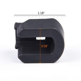 GRAND ORANGE Tailgate Bushing Rear Right Compatible with Chevy Silverado 1500 2014-2020/ Fit GMC Colorado Canyon 2015-2020/ Fit GMC Sierra 1500 2014-2019 with Lift Assist 84331136 22966936 84131760