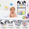 GIDWRIY Badewanne Spielzeug Aufbewahrung,Badespielzeug Netz,Bath Toy Organizer,Spielzeugnetz Badewanne Aufhängen,Baby Badespielzeug