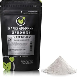 1 kg Epsom Salt Magensium Sulphate Epsomit MgSO4 Magnesium Sulphate Heptahydrate MgSO4 x 7 H2O Plus Series