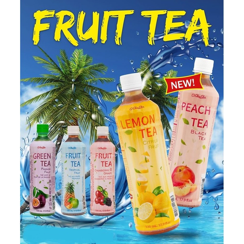 Tea Drinks Group (2 PACKS, NO SUGAR GREEN TEA)