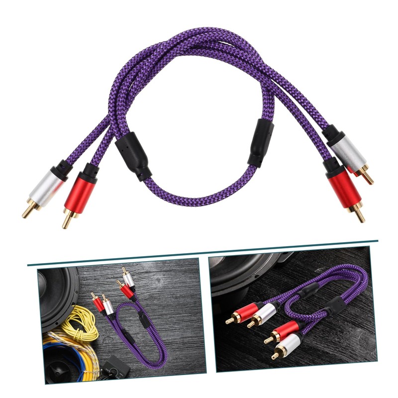Levemolo Rca Cables for Car Audio Home Theater Amplifier Speaker