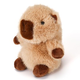 ABEARCAR Capybara Plush Soft Cute Stuffed Animals 6" Capybara Stuffed Plushies Pillow Birthday Christmas Valentine's Day Gifts for Kids Girlfriend