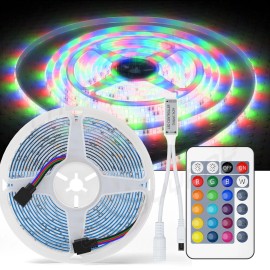 CHUSYYRAY RV LED Camper Awning Boat Trailer Light set Wireless Remote RGB 16FT Waterproof