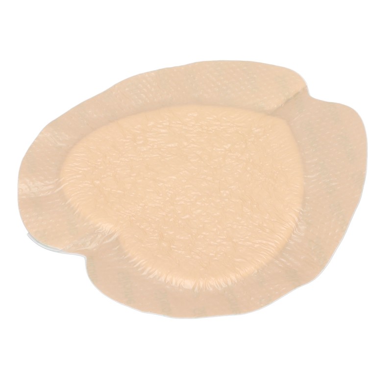 Heart Shaped Silicone Foam Dressing Bordered Waterproof Wound Bandage 18x18cm/7.09x7.09in