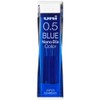 Mitsubishi Pencil Uni Nano Dia Color Lead, 0.02 inches (0.5 mm), Blue, Set of 5