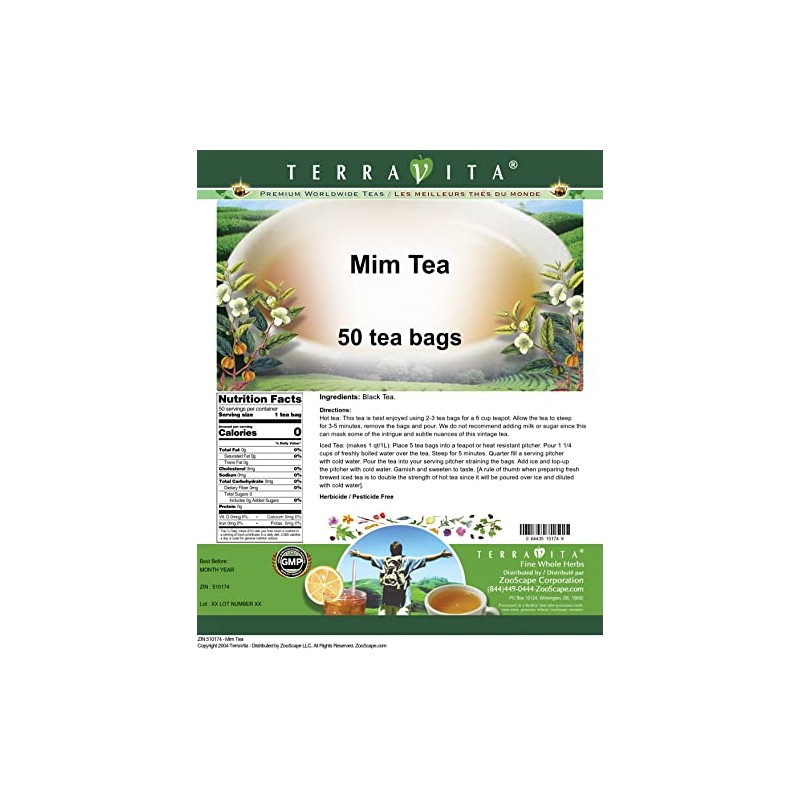 Mim Tea (50 tea bags, ZIN: 510174)