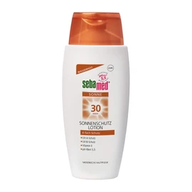 Sebamed Sun Protection Lotion with SPF 30, Daily Waterproof Sun Protection with pH 5.5, for the Body, Made in Germany, No Microplastics, 150 ml