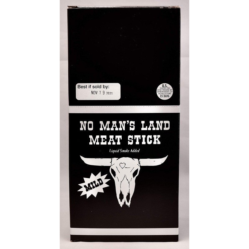 No Man's Land MILD Meat Sticks High Protein Low Calorie
