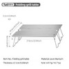 ATiAP Titanium BBQ Grill Folding grill table Lightweight Portable