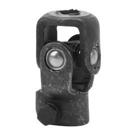 Steering universal joint, steering universal joint 36T 15 mm steel alloy, high-performance axle knuckle coupling joint for go kart