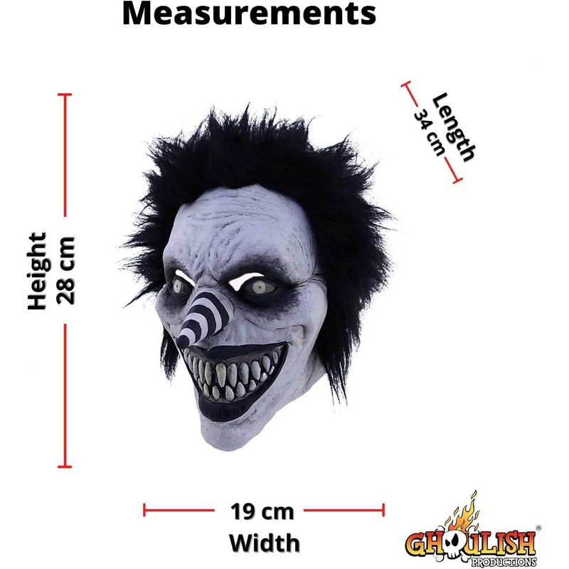 Ghoulish Productions Creepypasta Laughing Jack Mask Standard