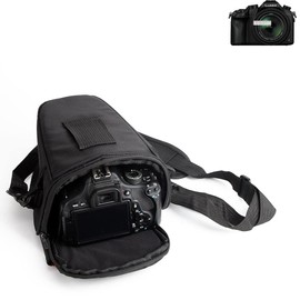 K-S-Trade Camara Case For Panasonic Lumix DMC-FZ1000 Compatible With Panasonic Lumix DMC-FZ1000: SLR Should Bag Camerabag Colt Design Rainproof Anti-shock DSLR DSLM SLR, Bridge Etc., Black -