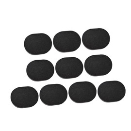 Beavorty 2sets Bamboo Charcoal Facial Sponges Reusable Body Face Exfoliator Puff Makeup Removal Skin Care Tools Size 10pcs*2