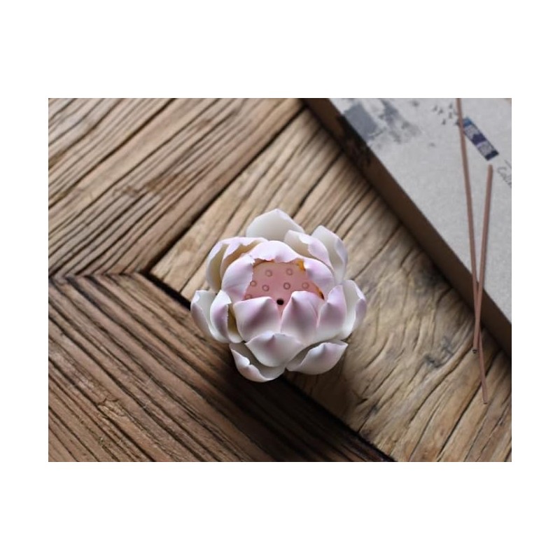 speed mao Stylish Lotus Incense Burner Holder for Healing Relaxation,