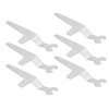 6Pcs Knitting Machine Wrench Stainless Steel Strong Small Size Sweater