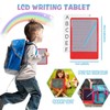 Doodle Board with Transparent Screen, Learning Card, 8.5 Inch for