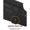 QMPARTS Upgraded Sun Visor Organizer Compatible with Wrangler JK 2007-2009,