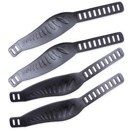Katai - Exercise Bike Pedal Strap - 2-Pair Thick Straps for Cycle Foot Pedals - Replacement Bicycle Parts