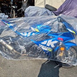 Motorcycle vinyl cover, scooter vinyl cover, waterproof cover, motorcycle protection / 오토바이 비닐커버 스쿠터 비닐커버 덮개 방수카바 오토바이보호