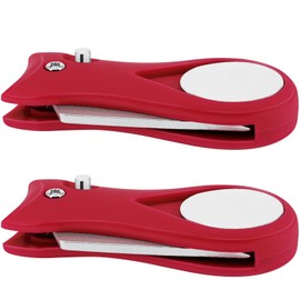 BENACES 2 Pack Foldable Golf Divot Tool, Magnetic Turf Repair Tool with Spring Loaded Fork, Portable Golf Divot Repair Tool and Removable Ball Marker, for Repair Lawn Ball Marks,Mark Shots