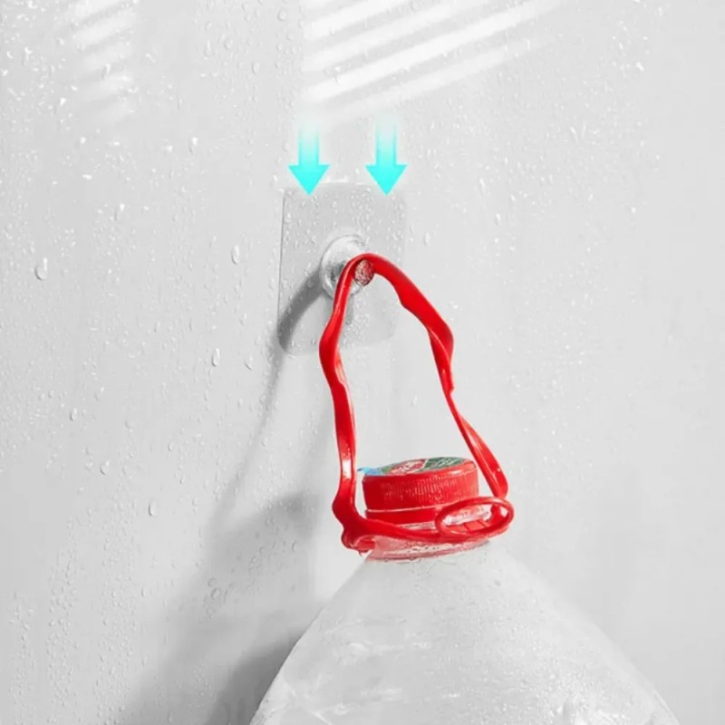 Ganchos Adhesivos Fuertes De Pared Para Colgar Fotos, Cuadro Plateado