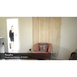 RENPHO Foot Massager Machine with Heat Blood Circulation Mat  Deep Kneading Feet