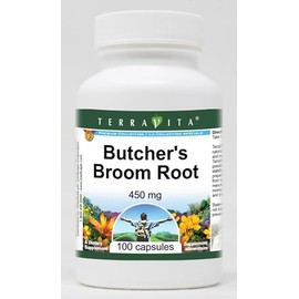 Butcher's Broom Root - 450 mg (100 Capsules, ZIN: 510880)