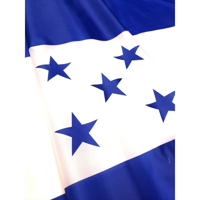 Honduras Flag with Two Brass Grommets 100% Polyester Fabric and
