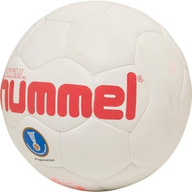 Hummel HMLSTORM PRO 2.0 - Handball Ball Unisex Adult White/Red, 3
