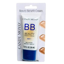 Candy Mayo BB Beauty Light Coverage Cream 1 oz (Dark, 1 oz)