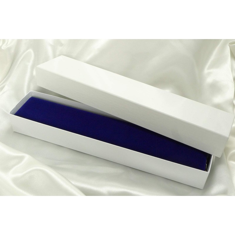 Necklace Case, Velour Style, Jewelry Case, Blue, Storage, Cosmetics Box,