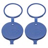 2pcs Windshield Wiper Washer Fluid Reservoir Tank Bottle Cap for