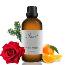 JCLOUD Modern Glamour Essential Oil Inspired by W Hotel | Hotel Collection - Pure Aromatherapy Diffuser Oil with Rose and Cedarwood, Home Luxury & Hotel Scents for Essential Oil Diffusers - 100mL