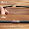 FishTrip Fishing Rod Repair Kit Complete with Epoxy,10pcs Carbon Fiber