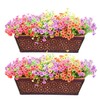 GYATSOCYG 2 PCS 24 Inch Window Deck Box Railing Planter