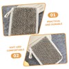 Healeved 4pcs Exfoliating Soap Pouches Linen Soap Bar Scrubber Bag