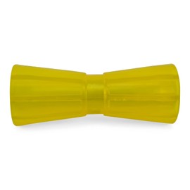 Sturdy Built 10 inch Yellow Poly Vinyl Boat Trailer Keel Roller