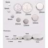 50PCS Strong Neodymium Magnets, Round Magnets For Arts Crafts Hobbies