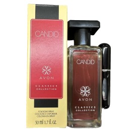 Avon 2 PCS SET-AVON CANDID Cologne Spray - WITH TRAVEL SPRAY
