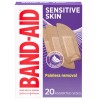 Band-Aid Sensitive Skin Adhesive Bandages (Select Count) - 20 Count