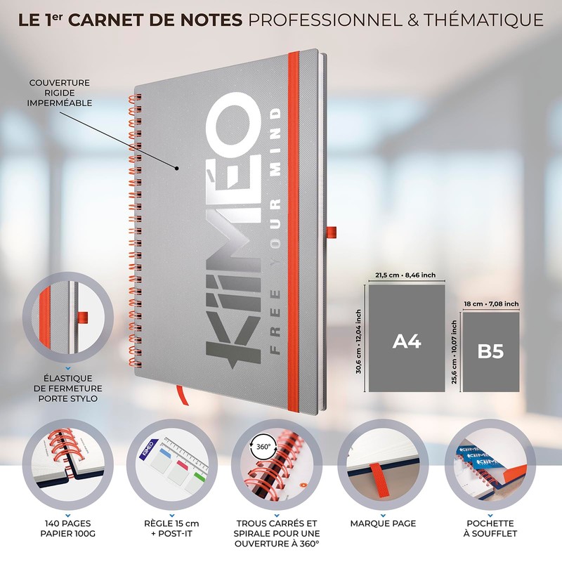 KIIMEO - Innovative premium notebook - Bonus personal development theme: