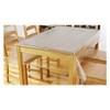 PMGKVB-180 Antiviral Tablecloth Transparent Table Cover 47.2 x 59.1 inches