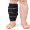 Plus Size Calf Compression Wrap For Severely Swollen Calves With