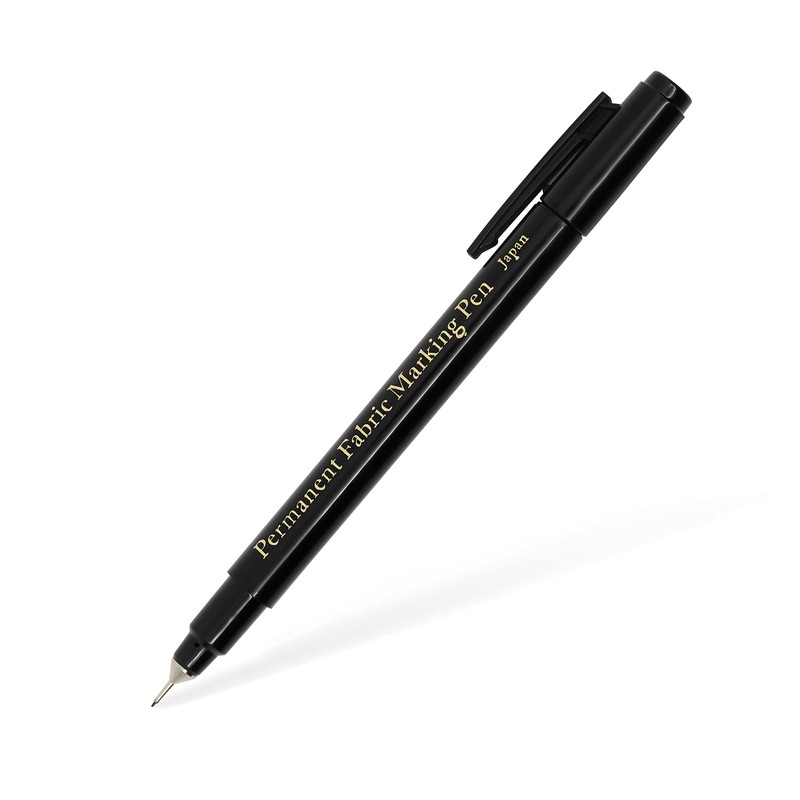 Dritz 3087 The Fine Line Permanent Fabric Marker, Black, 8.5