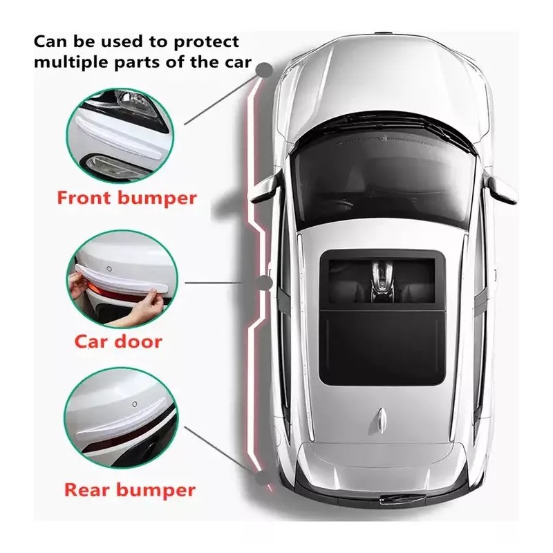 Deluxe 2 Pares Protector Bumper Defensas Facias
