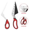 Vutyvve Pizza Scissors with Removable Pizza Spatula, Food Grade Sharp